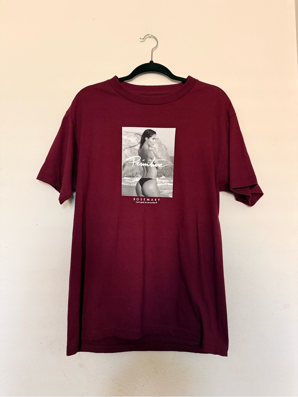 Primitive Maroon Graphic Photo Men’s Tee